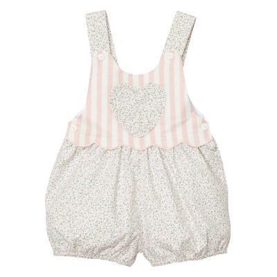 Pink Delight Hearts Overall