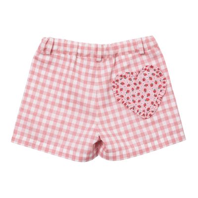 Juicy Berries Pocket Hearts Girl Shorts
