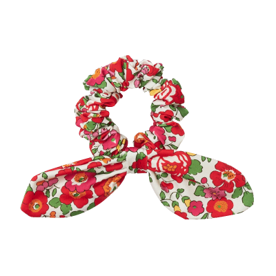 Red Betsy Lycra Scrunchie