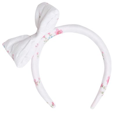 Hot Pink Bouquet Headband