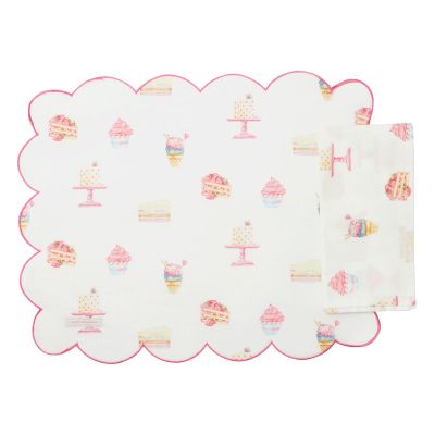 Celebration Set of one Placemat & Napkin 