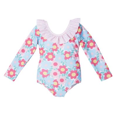 Retro Flowers Rashguard