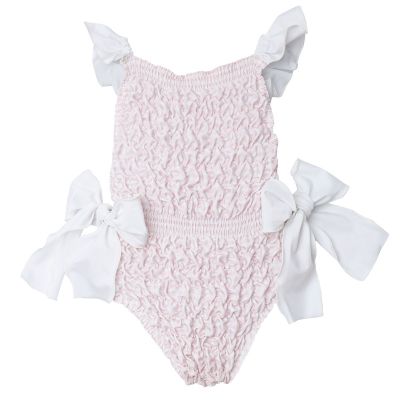 Retro Flowers Frilled Swimsuit