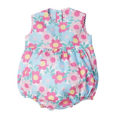 Retro Flowers Romper