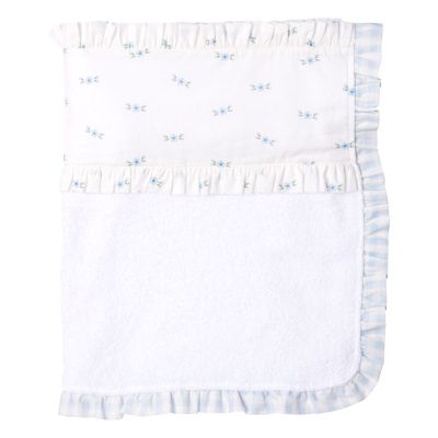 Blue Blossoms Girl Beach Towel