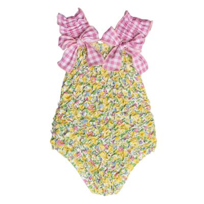 Yellow Betsy Frilled Swimsuit