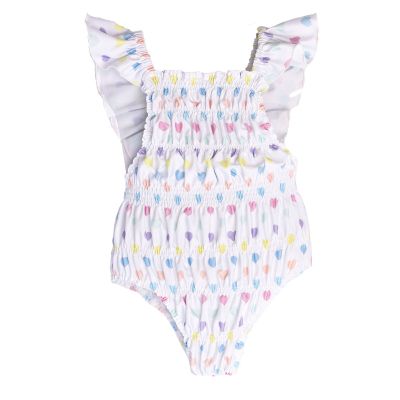 Funny Hearts Frilled Swimsuit