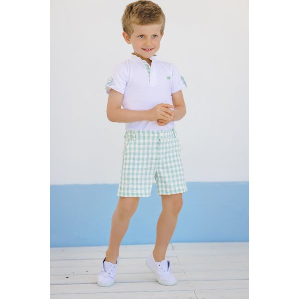 Amalfi Gingham Boy Shorts