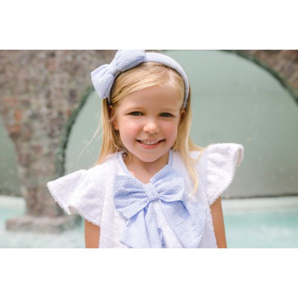 Terry Basics Girl Blue Cover-up