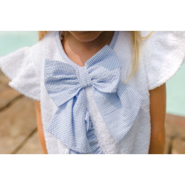 Terry Basics Girl Blue Cover-up