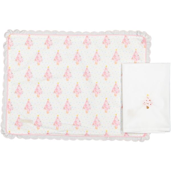 Pink Wonderland Set of one Placemat & one Napkin