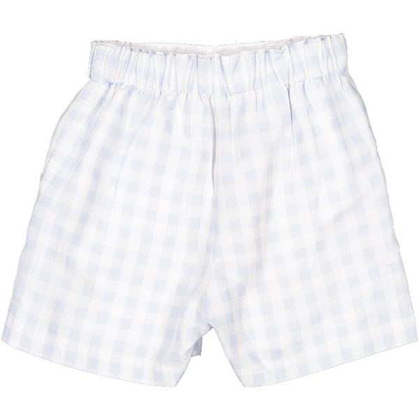 Blue Gingham Boy Shorts