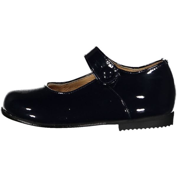 Patent Leather Navy Mary Janes-20-24