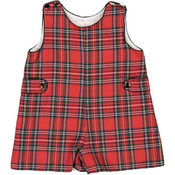 Scottish Red Tartan Jon-Jon