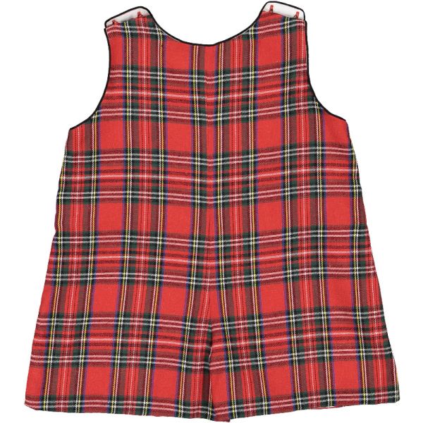 Scottish Red Tartan Jon-Jon