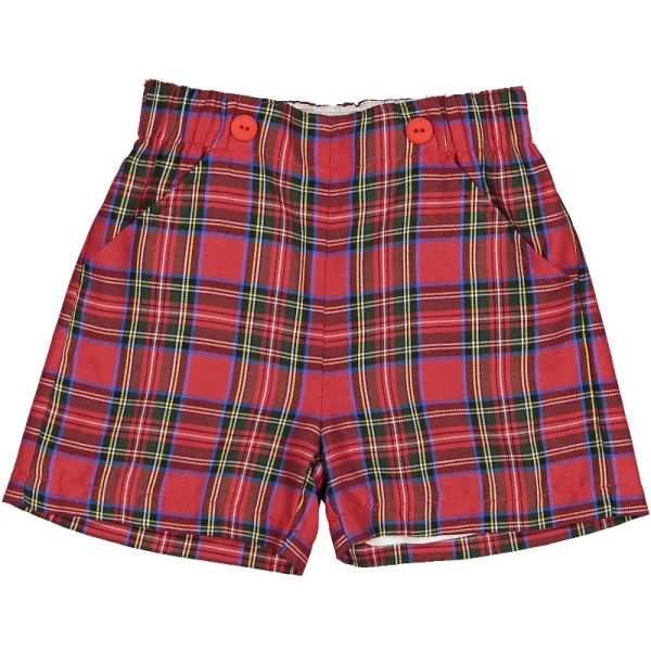 Christmas Magic Tartan Boy Shorts