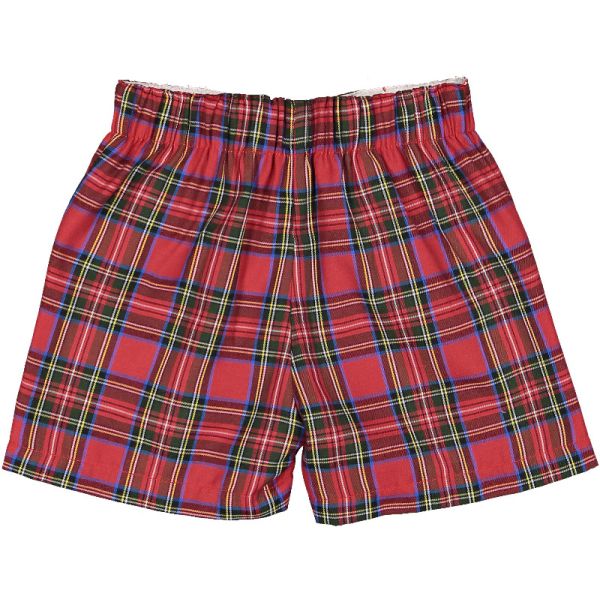 Christmas Magic Tartan Boy Shorts