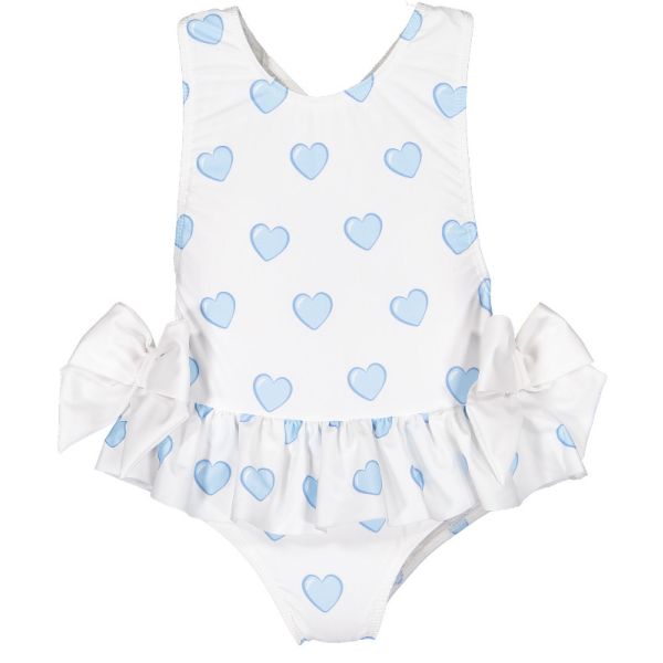 Hearts Blue Swimsuit