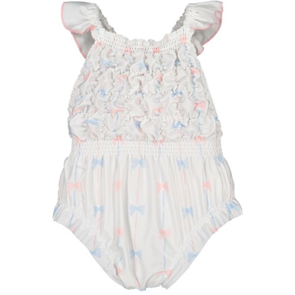 Bows Frilled Swimsuit  