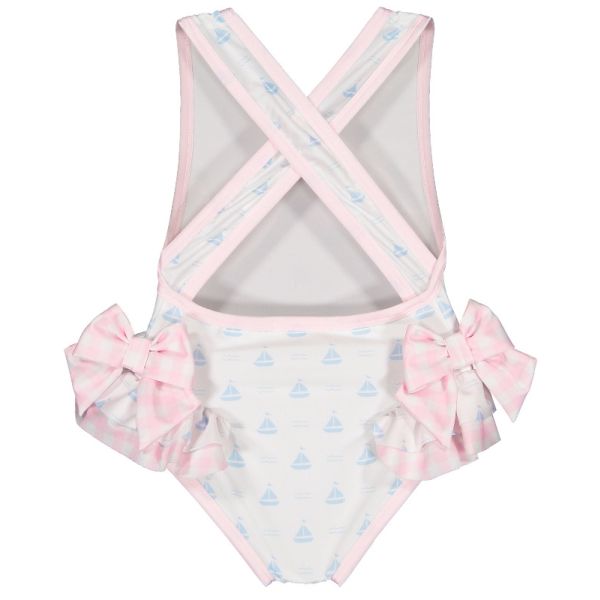 Blue Sailboats Swimsuit