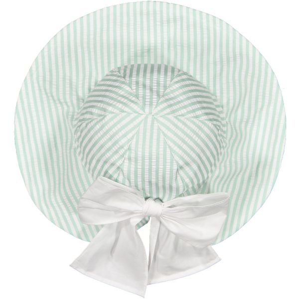 Mint Bows Sunny Hat