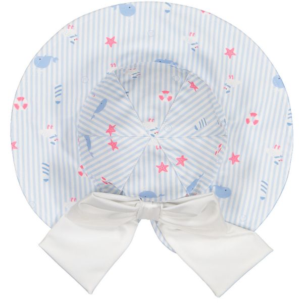  Nautical Lycra Sunny Hat
