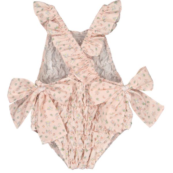 Whipped Cream Cotton Frilled Swimsuit