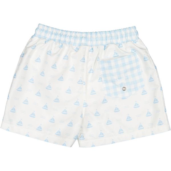 Blue Sailboats Trunks