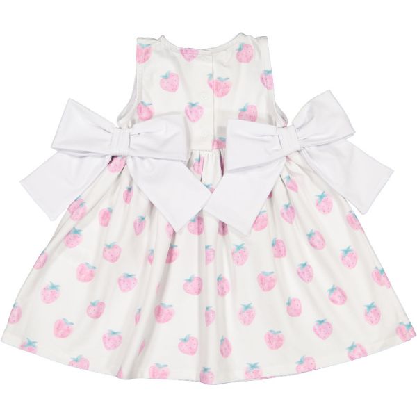 Classic Strawberries A-Line Dress
