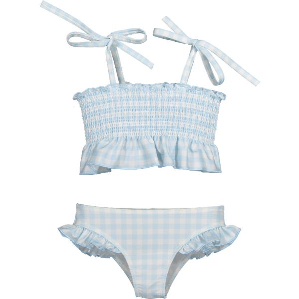  Gingham Blue Bikini