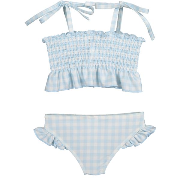  Gingham Blue Bikini