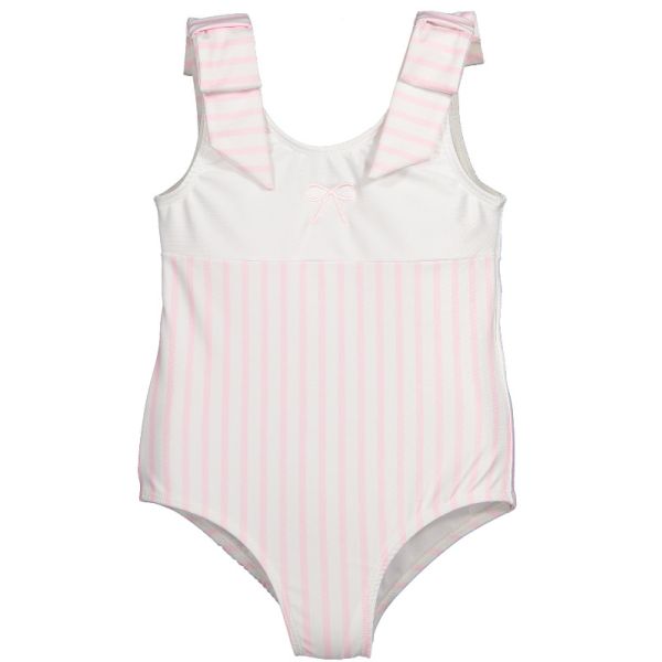 Stripes Pink Swimsuit