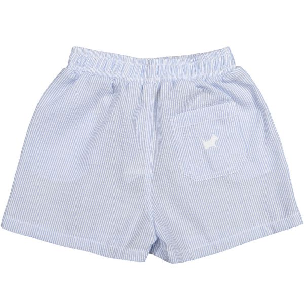 Blue Seersucker Boy Pull-ups