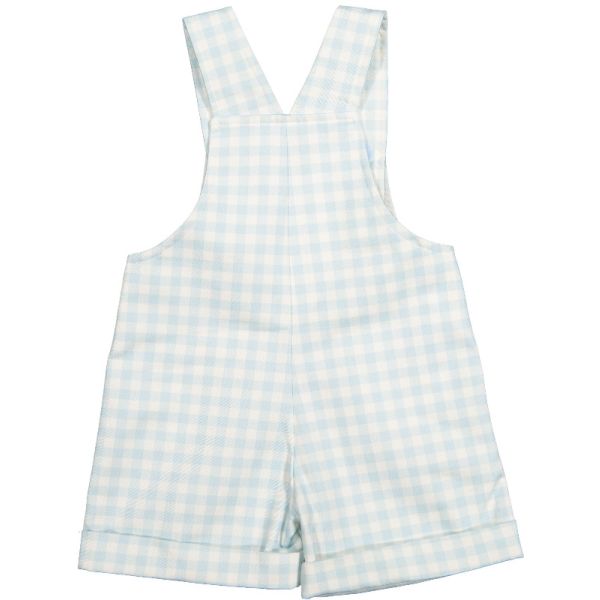  Gingham Blue Overall