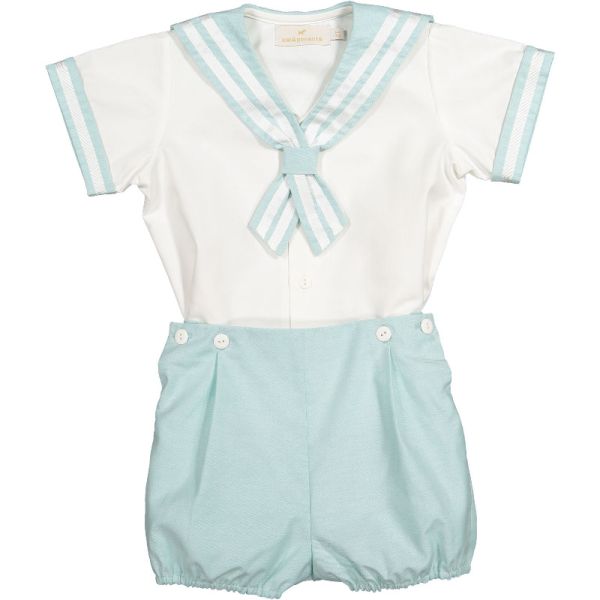 Mint Sailors Baby Set
