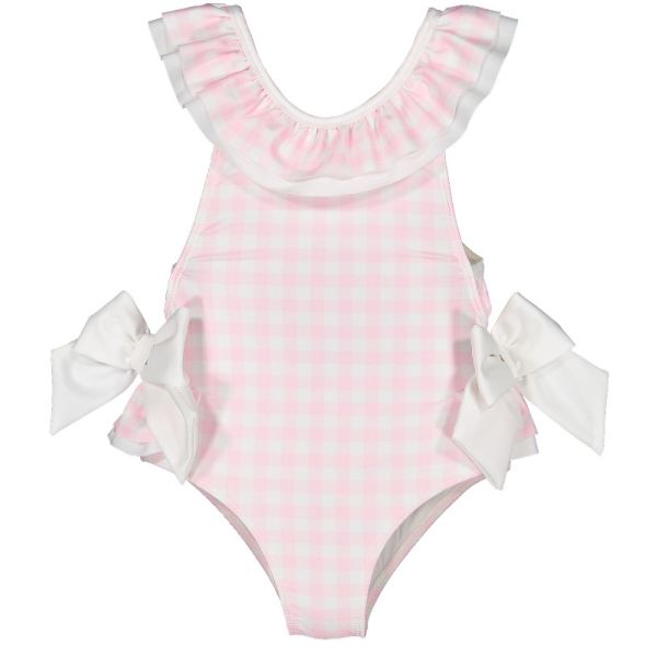 Gingham Pink Swimsuit