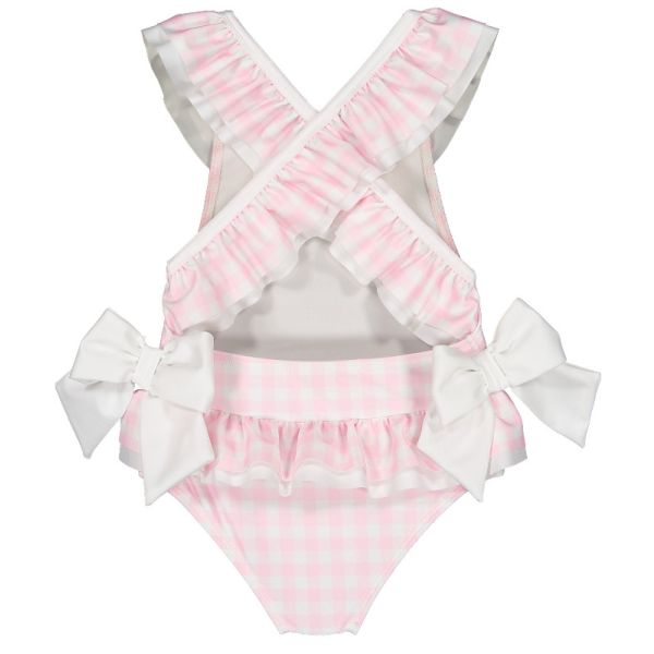 Gingham Pink Swimsuit