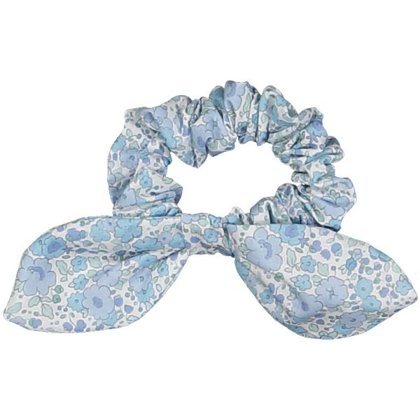 Maryland Blue Ditsy Floral Scrunchie