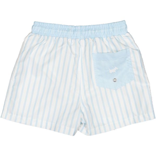  Stripes Blue Trunks