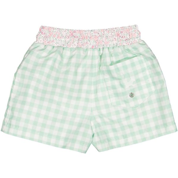  Pink Ditsy Floral Trunks