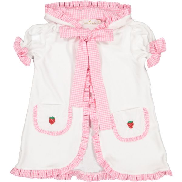  Gingham Mix Pink Cover-Up 