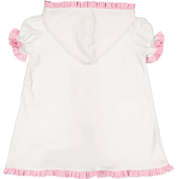  Gingham Mix Pink Cover-Up 