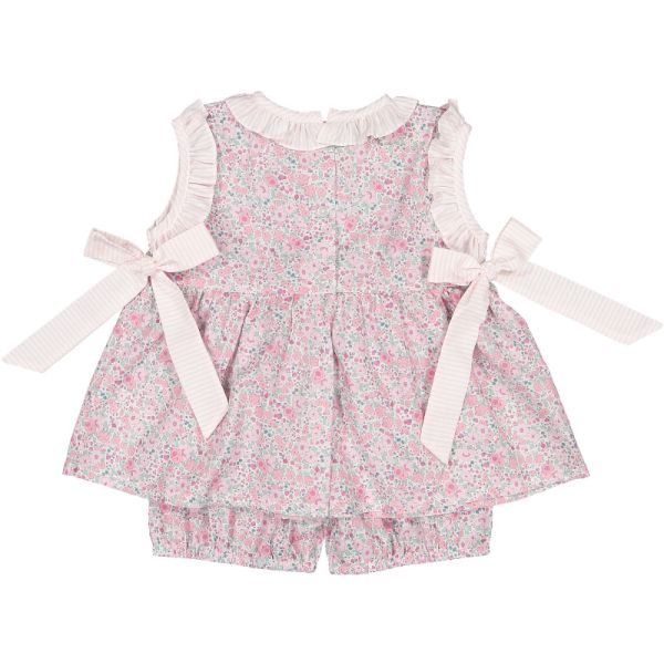 Pink Ditsy Floral Set