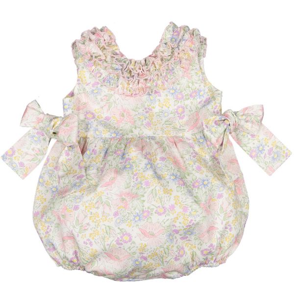 Peonies Romper