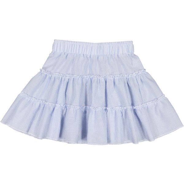 Maryland Blue Seersucker Skirt