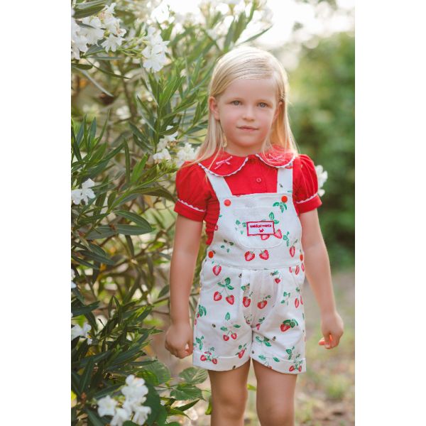 Berries and Bees Girl Polo