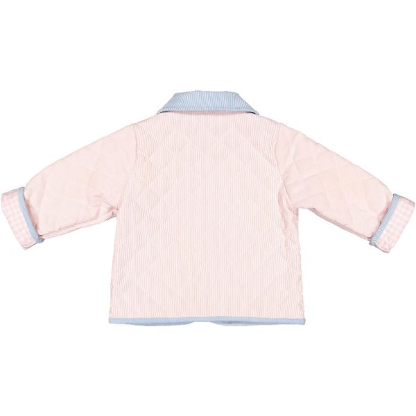 Classic Pink Quilted Jacket