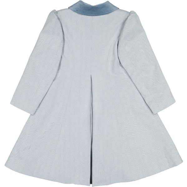 Stone Tartan Princess Coat