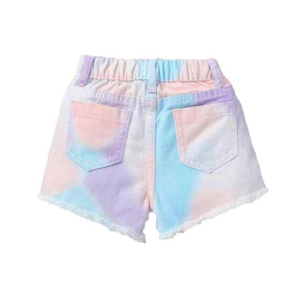 Maryland Denim Tie Dye Violet Shorts