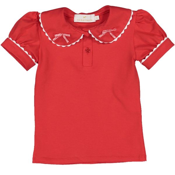Berries and Bees Girl Polo